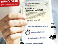 Certificat d'immatriculation (carte grise)