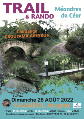 Trail & Rando Méandres du Céor - Edition 2022